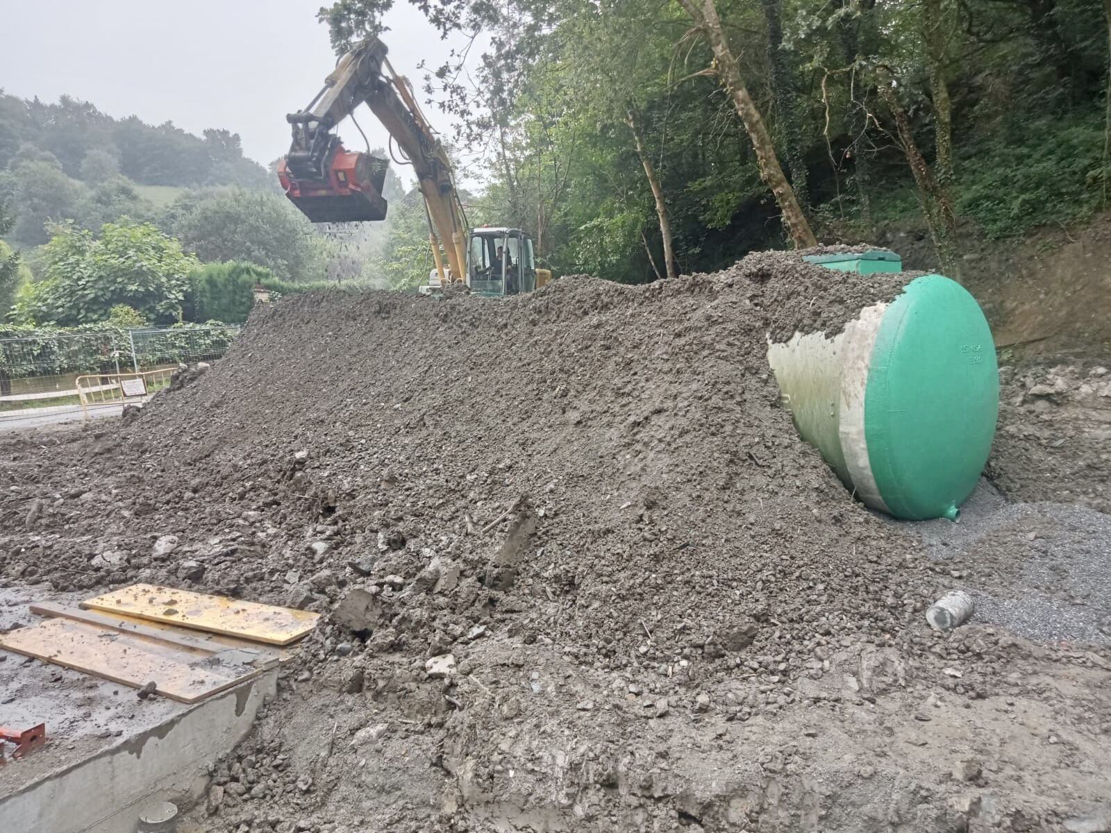 Instalación de la depuradora Bionutmax en la EDAR de ZAMAKOLA